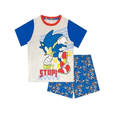Imagen de SONIC THE HEDGEHOG Pijamas para Niños Azul 9 10 Años