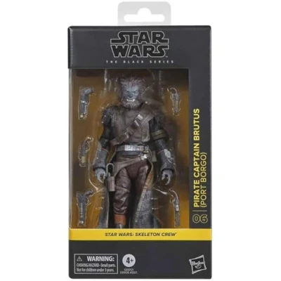 Imagen de Star Wars The Black Series Pirate Captain Brutus (Port Borgo), Wars: Skeleton Crew Figura de 15 cm
