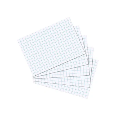Imagen de Herlitz, Hojas de papel cuadrícula A7, blanco, 100 unidades