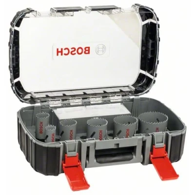Imagen de Bosch Professional 6 unidades Sierra de corona bimetálica Set (en distintos materiales, Ø 2264 mm, Accesorios para taladro)