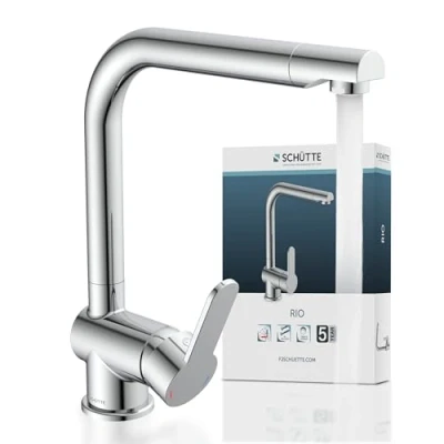 Imagen de Schütte 79826 RIO Grifo de cocina (acero inoxidable)