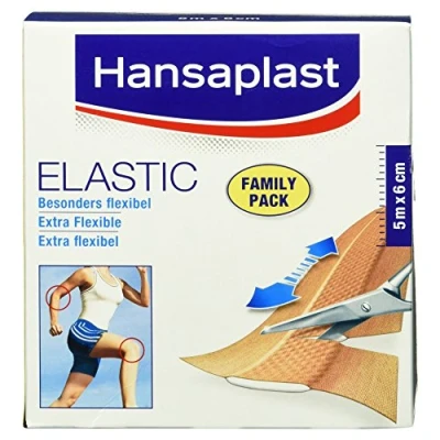 Imagen de Hansaplast Elastic, 5 m x 6 cm B013GBR4EY Packung (5 m)
