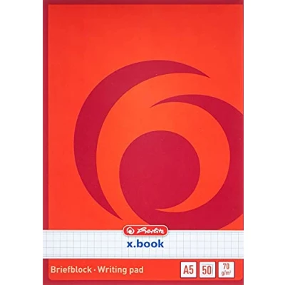 Imagen de Herlitz 717538 Bloc de notas (A5), rojo