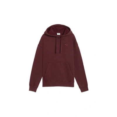 Imagen de Sudadera holgada efecto lavado con capucha Essentials Elevated para mujer
