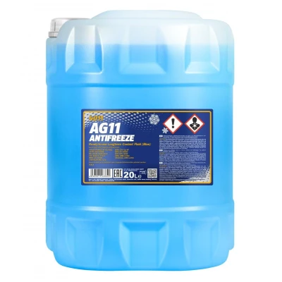 Imagen de MANNOL AG11 Longterm MN4011 20 Anticongelante AFNOR NF R15 601, ASTM D3306, BSI BS 6580:2010 Azul MERCEDES BENZ: CLK Coupé, Clase S Berlina, GLA