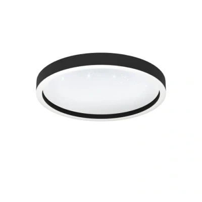 Imagen de EGLO connect Montemorelos Z, RGBW, negro, Ø42cm