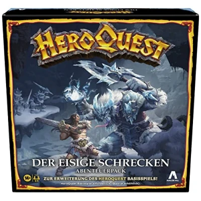 Imagen de Avalon Hill HeroQuest The Ice Terror Adventure Pack, a Partir de 14 años, se Requiere Juego Base