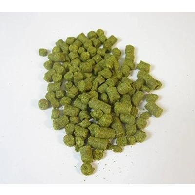 Imagen de 100 g de pellets Centennial para preparar cerveza, contenido alfasurenhalt 9,1%
