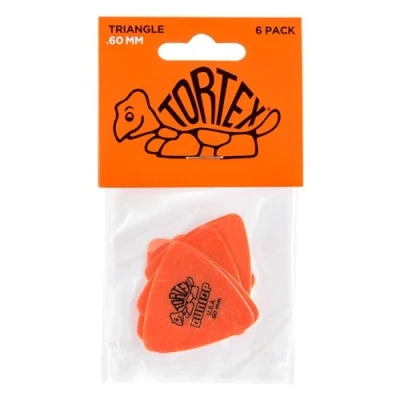 Imagen de JIM DUNLOP Púas Tortex Triangulo 0,60mm Saco de 6