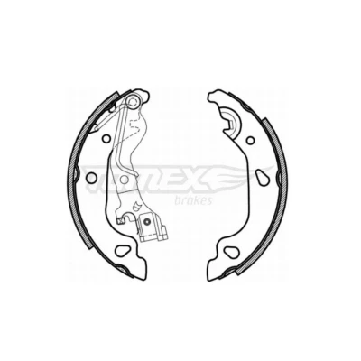 Imagen de TOMEX brakes TX 21 59 Zapatas de Freno Eje trasero 180 32 FIAT: Punto II Hatchback, Grande Hatchback