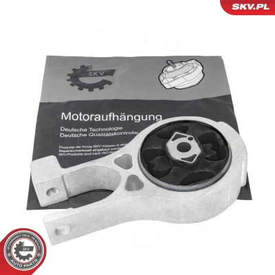 Imagen de ESEN SKV 75SKV027 Soporte de motor posterior Rodamiento Caucho metal Aluminio, 192mm 56mm PEUGEOT: 508 I Sedán, SW, 407 SW