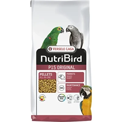 Imagen de Versele laga NutriBird P15 Original Granulado extrusionado Alimento de Mantenimiento para Loros Monocolor 10kg