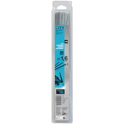 Imagen de GYS 60 varillas TIG aluminio AlMg5 (0,33 m) Ø 1,6 mm Blister