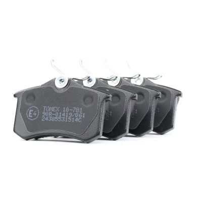 Imagen de TOMEX brakes TX 10 781 Juego de pastillas freno Eje trasero SEAT: Ibiza 3, Leon II Hatchback, III VOLKSWAGEN: Golf 4 Cabrio, 5