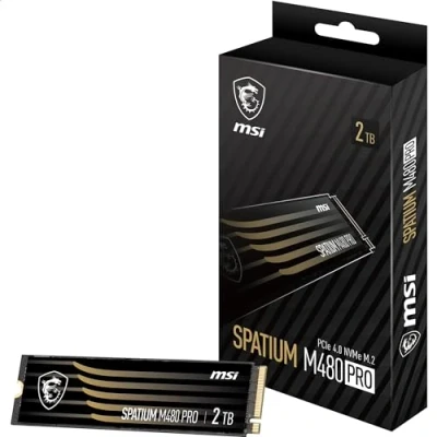 Imagen de MSI SPATIUM M480 Pro PCIe 4.0 NVMe M.2 2TB