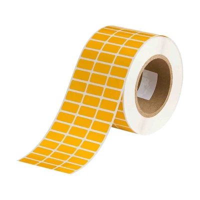 Imagen de BBP12 Brady THT 5 423 10 YL etiqueta de poliéster amarillo brillante 25,40 x 12,70 mm (original)