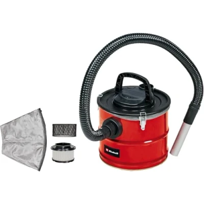 Imagen de Einhell Aspirador de cenizas TC AV 1718 D (1200 W, potencia aspiración 170 mbar, recipiente colector hojalata 18l con cierres rápidos, prefiltro polvo fino, cartucho filtro)