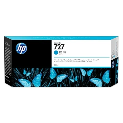 Imagen de Hp Ink Cartridge No 727 Cyan Cartucho De Tinta Para Impresoras