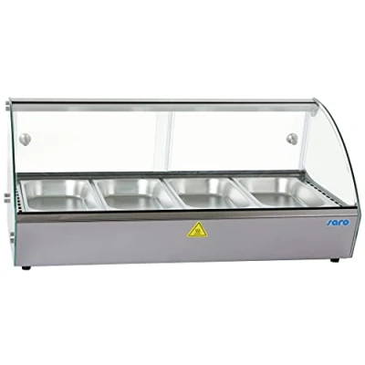 Imagen de Saro 330 1092 Marie 4 mesa vitrina caliente, 46 L