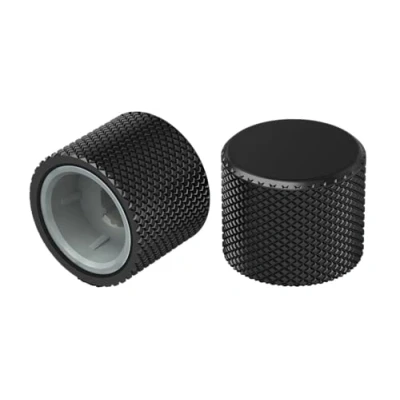 Imagen de Glorious Gaming Rueda giratoria para teclados mecánicos GMMK Pro y numéricos GMMK, Aspecto Tacto de Calidad, Aluminio, instalación fácil, 9 Colores Negro Pizarra