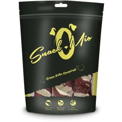 Imagen de SnackOMio Masticable Premium para Perros Crujiente de Pato en Espiral, 110g, 1 Pack (1 x 0,11kg)