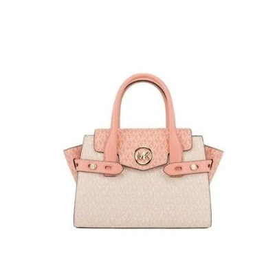 Imagen de Michael Kors Carmen Colorblock Medium Flap Satchel Sherbert Multi