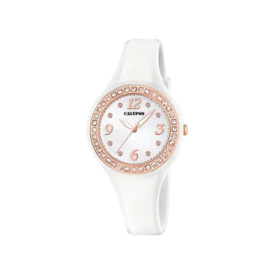 Imagen de Calypso Watches Reloj Analógico para Mujer de Cuarzo con Correa en Plástico K5567/B