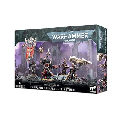 Imagen de Games Workshop Warhammer 40.000 Templarios Negros: Grimaldus y Retinue