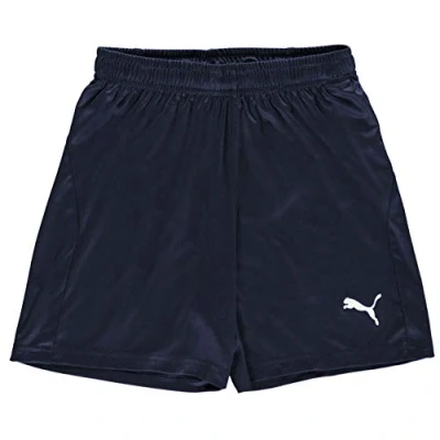Imagen de PUMA Liga Shorts Core Jr, Pantalones Cortos De Fútbol Unisex Niños, Azul (peacoat White), 140
