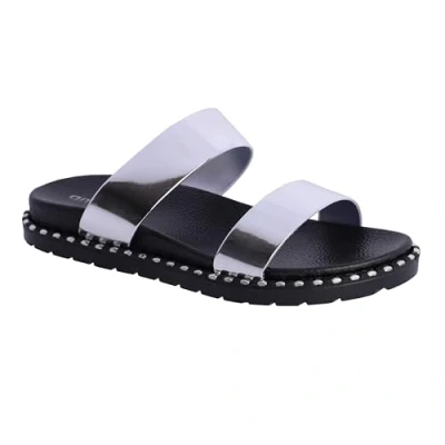Imagen de AMICHI Chanclas Mujer para Playa y Piscina Sandalias Flip Flop de Goma con Suela Antideslizante ligera