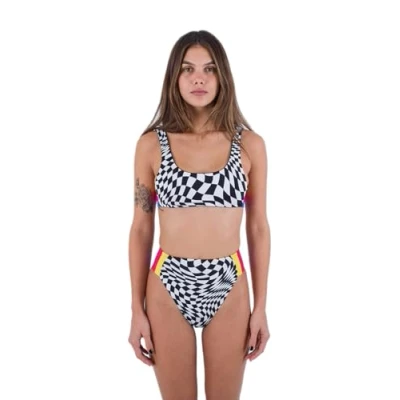 Imagen de Hurley Parte Superior del Bikini Mujer Nascar RVSB Scoop