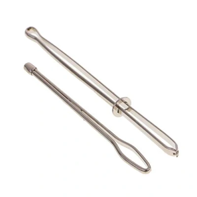 Imagen de 2 pinzas Bodkin para enhebrar con cinta elástica, fácil de insertar en las carcasas, herramientas costura