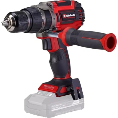 Imagen de Einhell Professional Taladro percutor con batería TP CD 18/70 Li i BL Solo Power X Change (18 V, sin escobillas, 70 Nm, func. de perfor. por percusión, portabrocas 13 mm, 2 velocidad, batería)