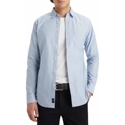 Imagen de Dockers Original Shirt Slim Camisas, End On Delft, L para Hombre