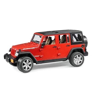 Imagen de bruder 02525 JEEP Wrangler Unlimited Rubicon, todoterreno, vehículo, coche