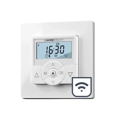 Imagen de HOMEPILOT Temporizador Premium Smart inalámbrico diseñado especialmente para controlar motores de persianas en cualquier Home.