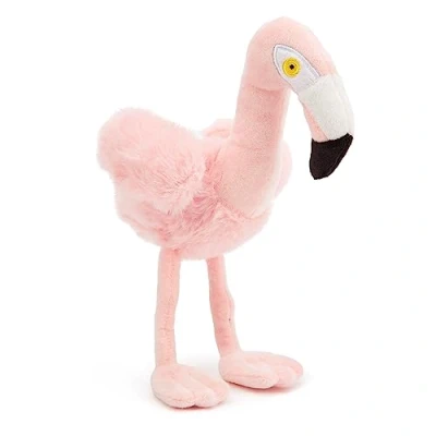 Imagen de Zappi Co Peluche 100% Reciclado de Flamenco (20cm Largo) Suave, Mullido, ecológico, colección Animales para recién Nacidos Primer Hijo