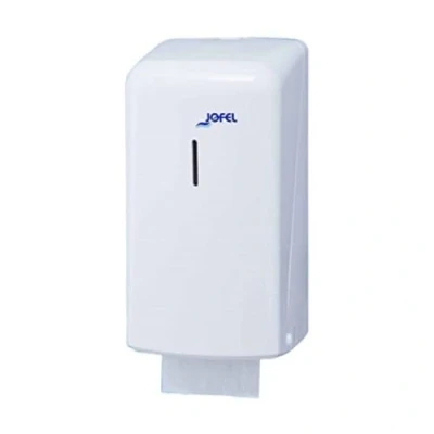 Imagen de Jofel AF50000 Azur Portarrollos Doble, Doméstico, 2 Rollos, Blanco
