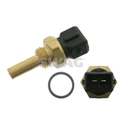 Imagen de SWAG 20 92 8354 Sensor de Temperatura del Refrigerante negro con junta anular, inyector BMW: 3 Berlina, Coupé, 5 Berlina
