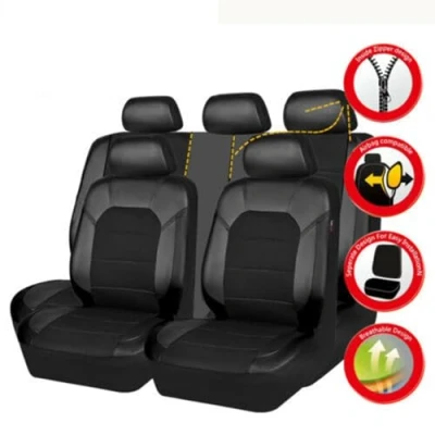 Imagen de ESUKAR Fundas Asientos Coche para Nissan Qashqai (J10) 1. Gen 2008 2009 2010 2011 2012 2013 5 plazas, Universal Juegos De Cubreasientos Delanteros Y Traseros Funda Asiento Protector Accesorios