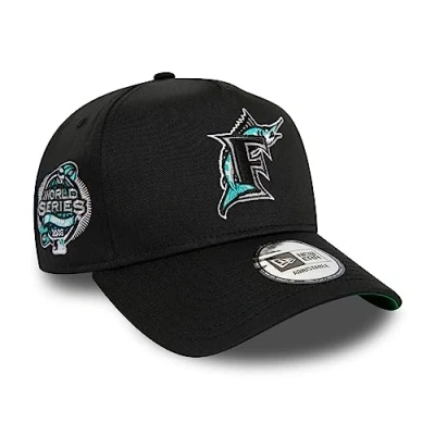 Imagen de New Era Florida Marlins MLB Basecap E Frame verstellbar World Series 2003 Kappe Schwarz One Size