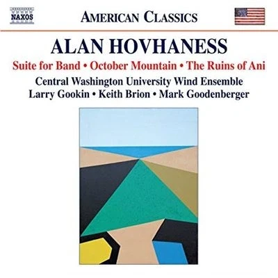 Imagen de Hovhaness, A.: Suite for Band / October Mountain Ruins of Ani (Central Washington University Wind Ensemble, Gookin, Brion)