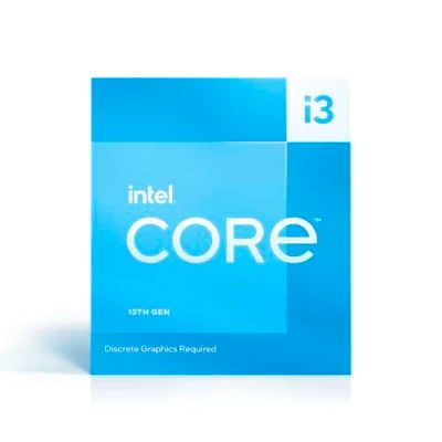 Imagen de Intel Core i3 13100F, procesador para equipos de sobremesa, 4 núcleos (4 P cores + 0 E cores) 12 MB caché, hasta 4,5 GHz