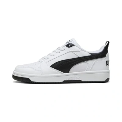 Imagen de PUMA Rebound V6 Lo AC Inf, Sneaker Unisex niños, White Black Black, 21 EU
