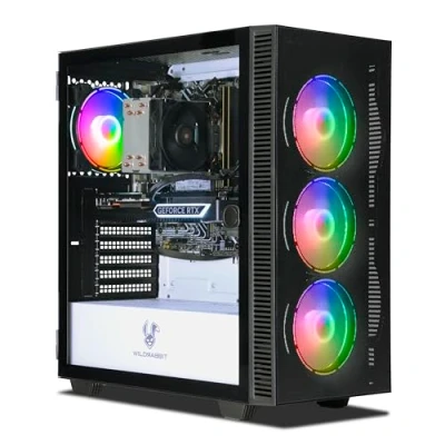 Imagen de Ankermann Gaming Power V3 Intel Core i7 12700F Nvidia GeForce RTX 4070 12GB 32GB DDR5 RAM 1TB NVMe SSD Windows 11 WiFi &amp; Bluetooth Libre Office