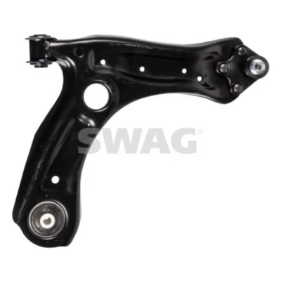 Imagen de SWAG 30 10 7846 Barra oscilante, suspensión de ruedas con apoyo Eje delantero, derecha Brazo oscilante transversal Chapa acero 18 SEAT: Ibiza 4