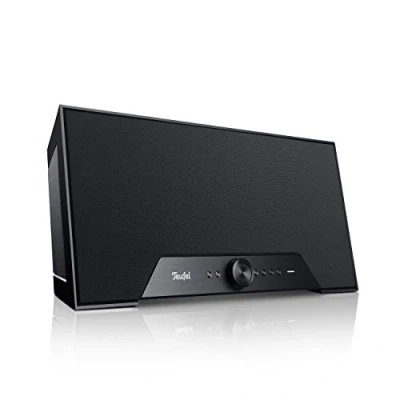 Imagen de Teufel One M Altavoz con Sistema de Sonido Todo en uno W LAN, Bluetooth, subwoofer Integrado, emisión música multiroom, Despertador, Radio por Internet Negro