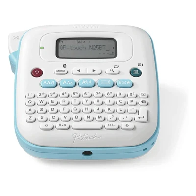Imagen de Brother PTN25BT Rotuladora electrónica de sobremesa para el hogar y la Oficina, Pantalla con Vista previa, Bluetooth