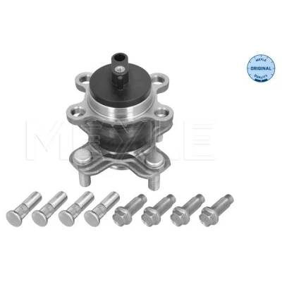 Imagen de MEYLE 33 14 752 0005 Buje de rueda 4 100 con anillo sensor magnético incorporado, cojinete incorporado Eje trasero