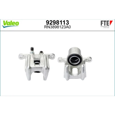 Imagen de FTE 9298113 Pinza de freno gris Hierro fundido Eje trasero izquierda sin soporte HONDA: Accord 8, 7 Tourer, CR V 2